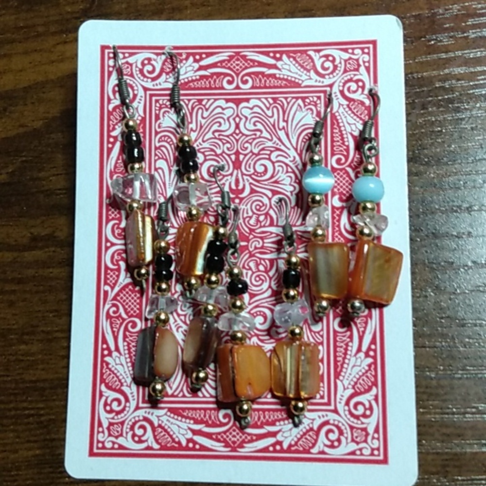 6/$20 Shell Earrings
